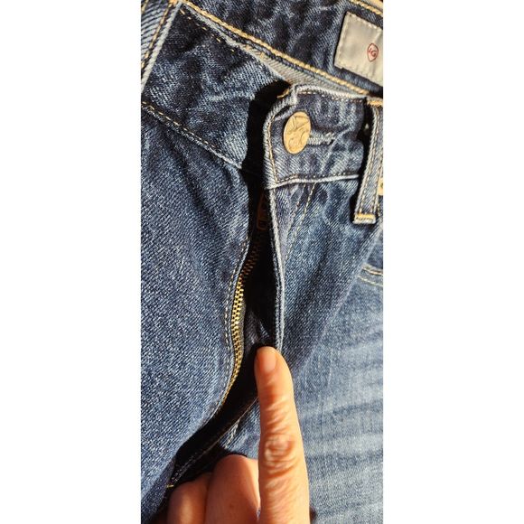 AG Adriano Goldschmied Women's High Rise Jeans in Dark Blue - Picture 6 of 16